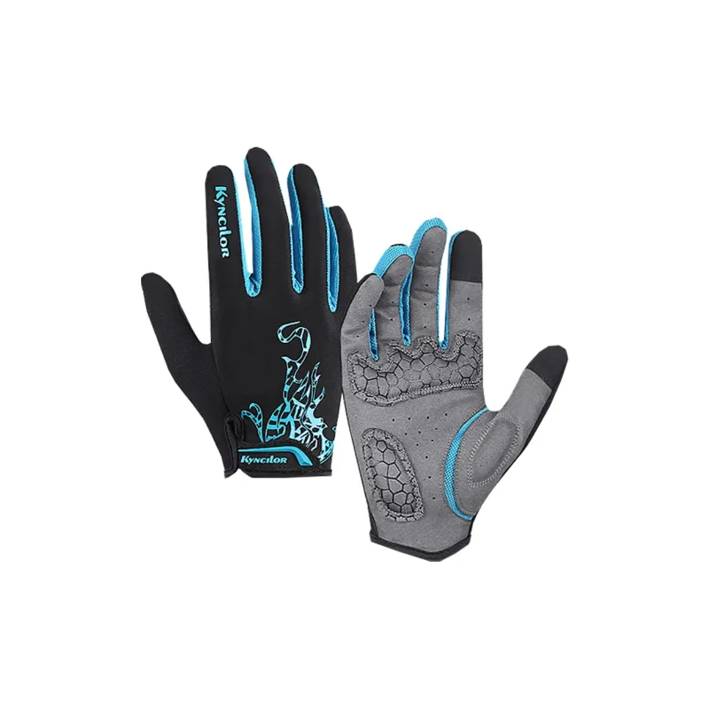 HNJ Riding Equipment Cycling Glove Unisex SBR, Microfiber, Lycra-1