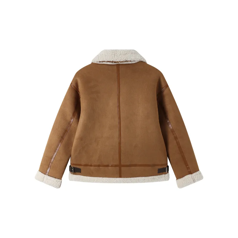 ZCDECO Jacket Women's Light Brown-1