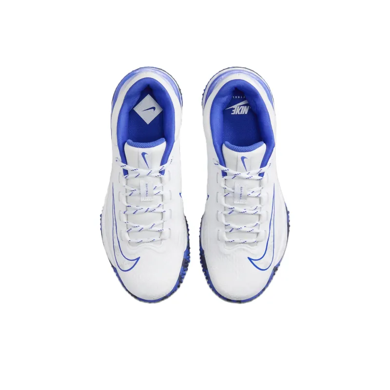 Nike Alpha Huarache Elite 4 Turf White Hyper Royal Deep Royal Pure Platinum Women's-3