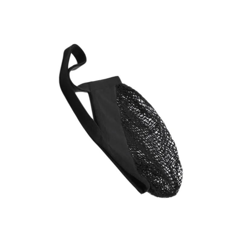 ZARA Cotton Mesh Bag Shoulder Bag Handbag Regular Men's Black-3
