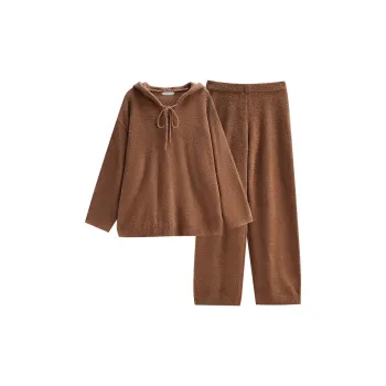 Same Language Pajama Set Women's Coconut Brown