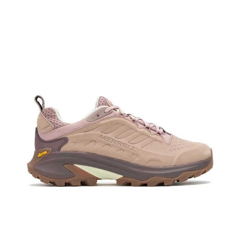 MERRELL Moab Speed 2 Leather Waterproof Adobe Rose Women's-1