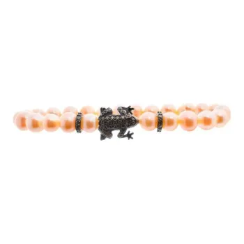 Lancaster 925 Sterling Silver Bracelets Women's Orange
