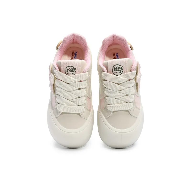 Dafu Leaps Forward Puffy Shoes Anti-Slip And Wear-Resistant Breathable Low-Top Skateboard Shoes Women's-17