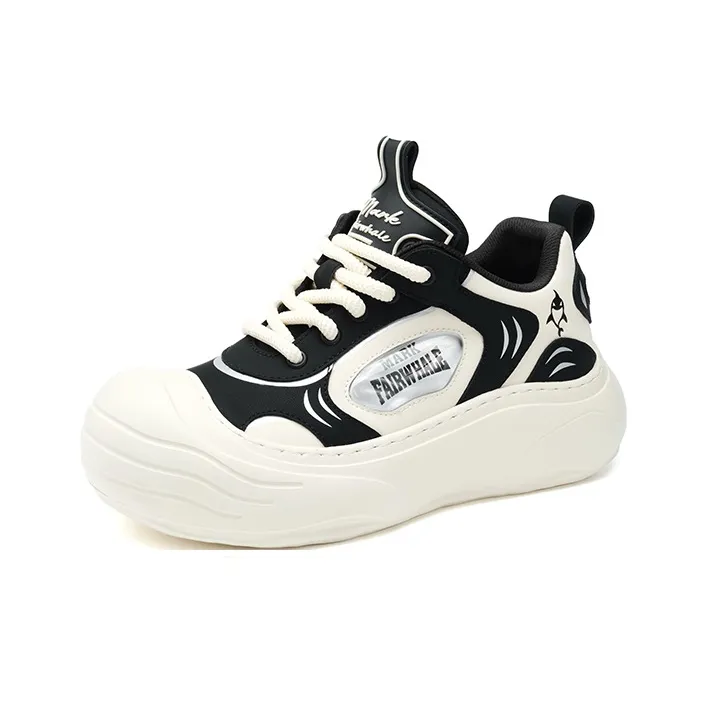 FAIRWHALE MaxFun Series Shark Shoes Anti Slip And Wear Resistant Height Increasing Low Top Skateboard Shoes Unisex-15