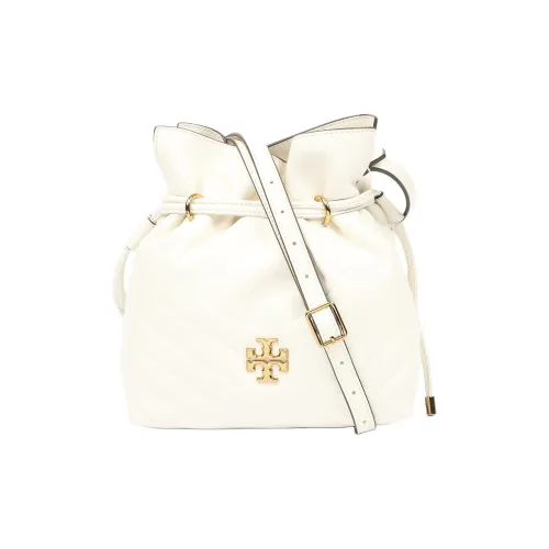 TORY BURCH Kira Sheepskin Lucky Bag, Bucket Bag, Shoulder Bag, Crossbody Bag Mini Women's White