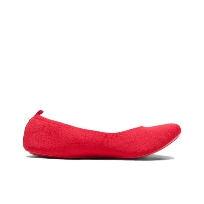 PUMA Ballet Illiana Anti Slip Wear Resistant Low Top Casual Shoes Women's Red-1