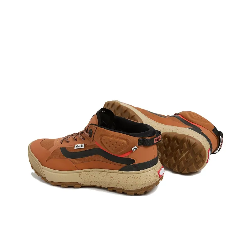 Vans MTE Crosspath Anti-Slip Wear-Resistant Mid-Top Outdoor Shoes Unisex Brown-3