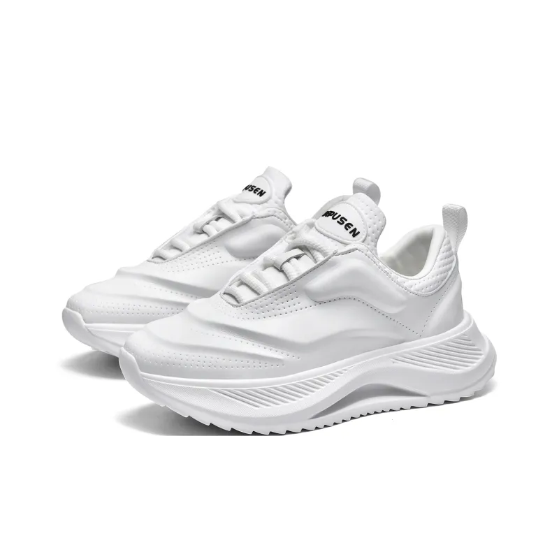 REPUSEN Low Top Casual Shoes Unisex White-1