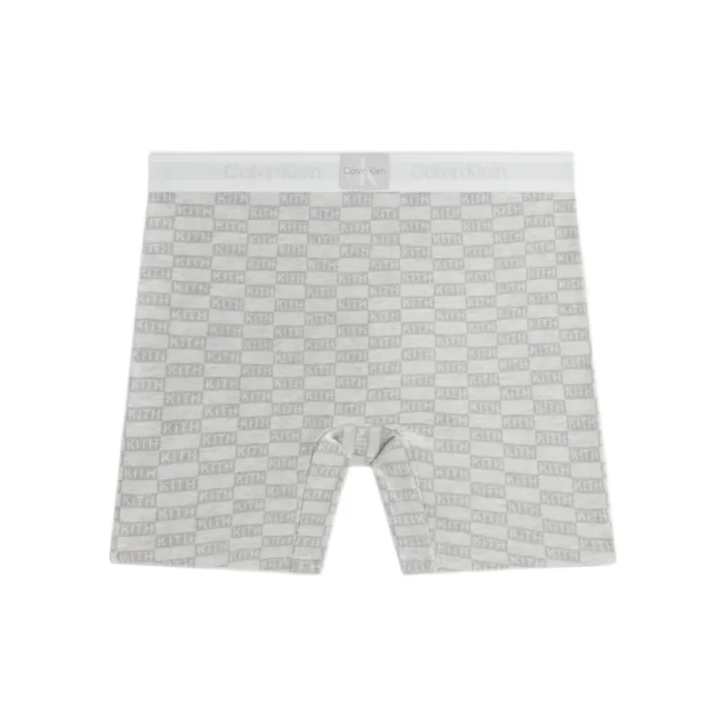 KITH For Calvin Klein Classic Boxer Brief 'Light Heather Grey'-1
