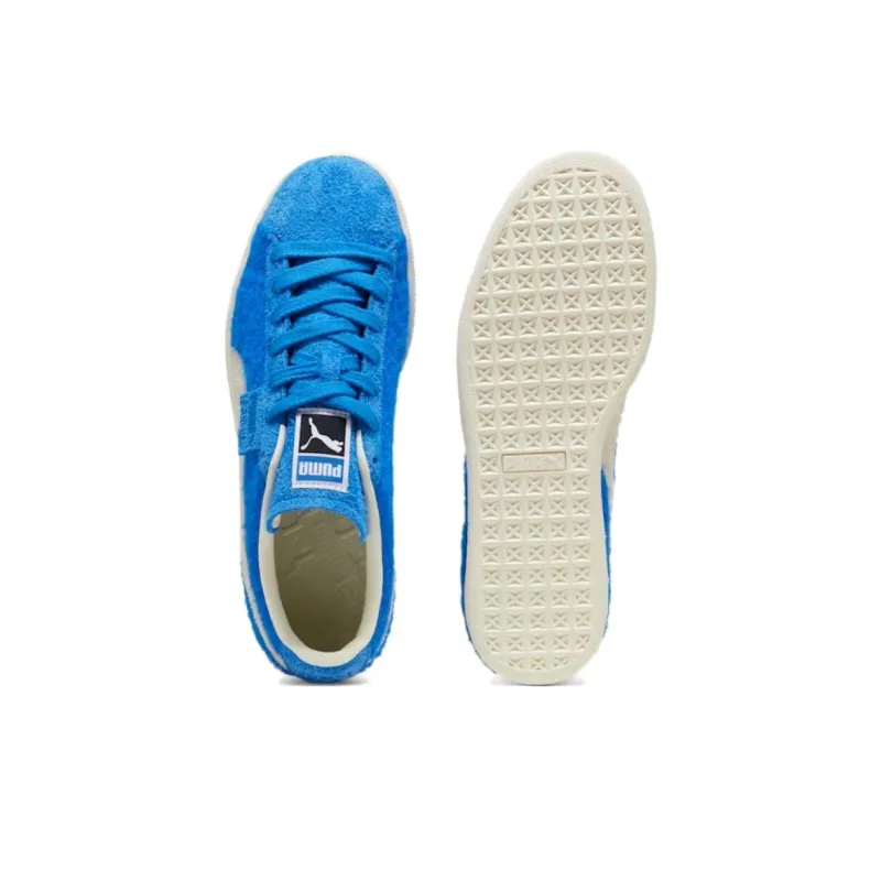 PUMA Suede Anti Slip Wear Resistant Low Top Skateboard Shoes Unisex Blue-3