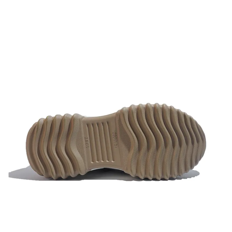 DK.VAN Abrasion Resistant Low Top Chunky Sneakers 7cm Women's Apricot-4