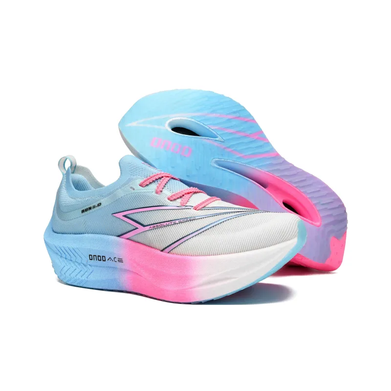 ONOD Running Shoes Unisex Pink Blue Mismatched-3