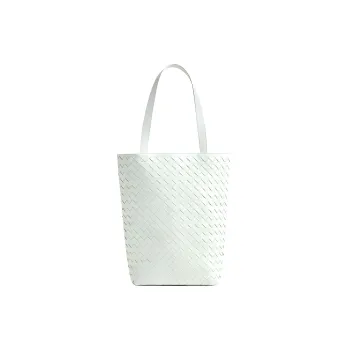 Bottega Veneta Cow Leather Tote Bag Shopping Bag Shoulder Bag Handbag Small Size Men's Glacier Blue