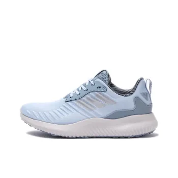 Adidas Bounce Wear Resistant Slip Resistant Low Top Running Shoes Women's Blue