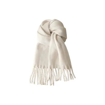 Bejirog Knit Scarves Unisex
