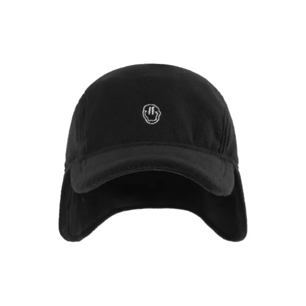 FREE RABBITⅡ Korean Trendy Brand Smiley Face Embroidery Multicolor Trapper Hats Unisex-4