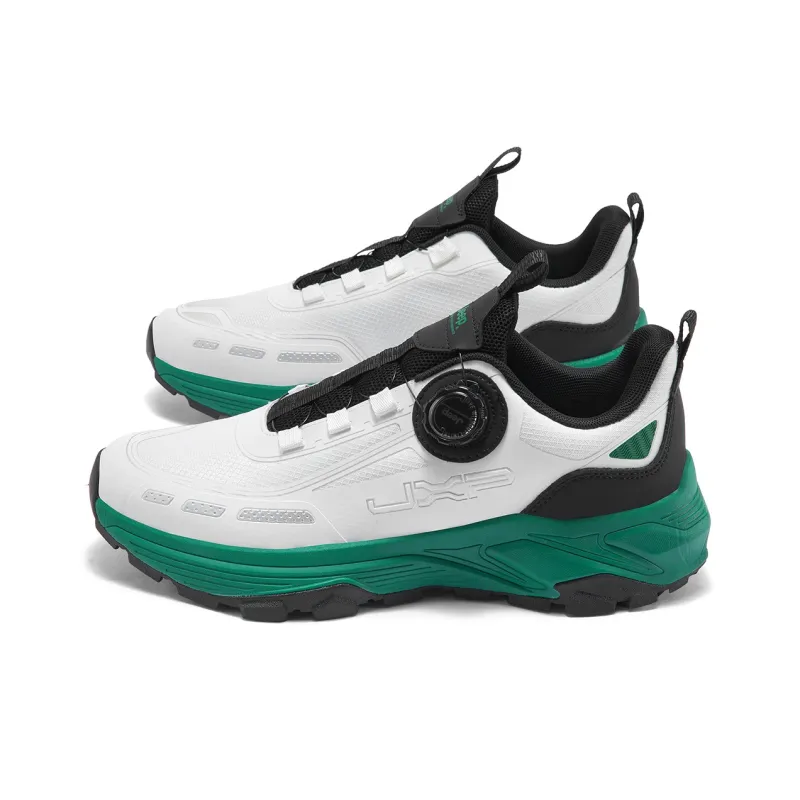 Jeep Shock Absorbers With Slip Resistant And Abrasion Resistant Properties Low Top Outdoor Shoes Men's White-1