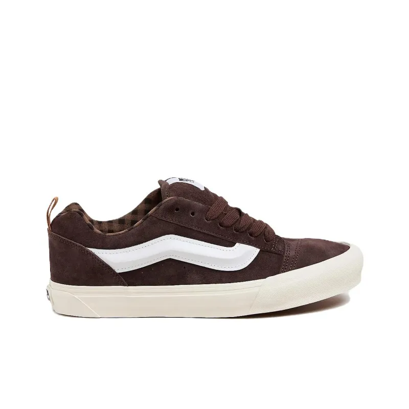 Vans Knu Skool Abrasion Resistant Low Top Skateboard Shoes Women's Brown-1