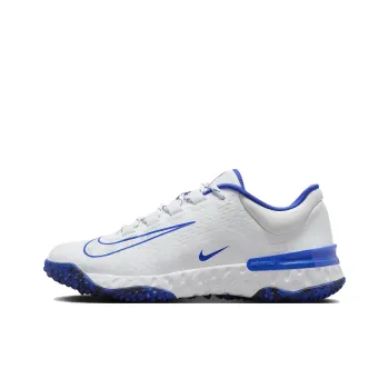 Nike Alpha Huarache Elite 4 Turf White Hyper Royal Deep Royal Pure Platinum Women's