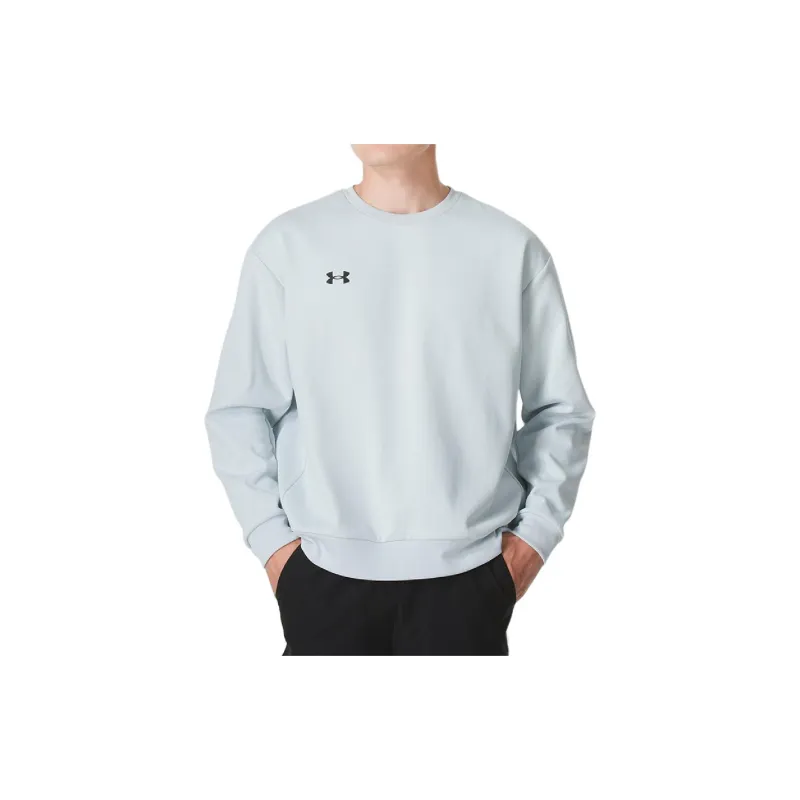 Under Armour Sweatshirt Unisex Light Blue Shopping Bag Included-3