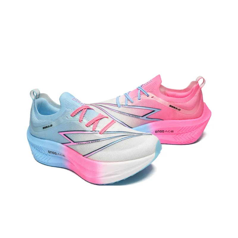 ONOD Running Shoes Unisex Pink Blue Mismatched-2