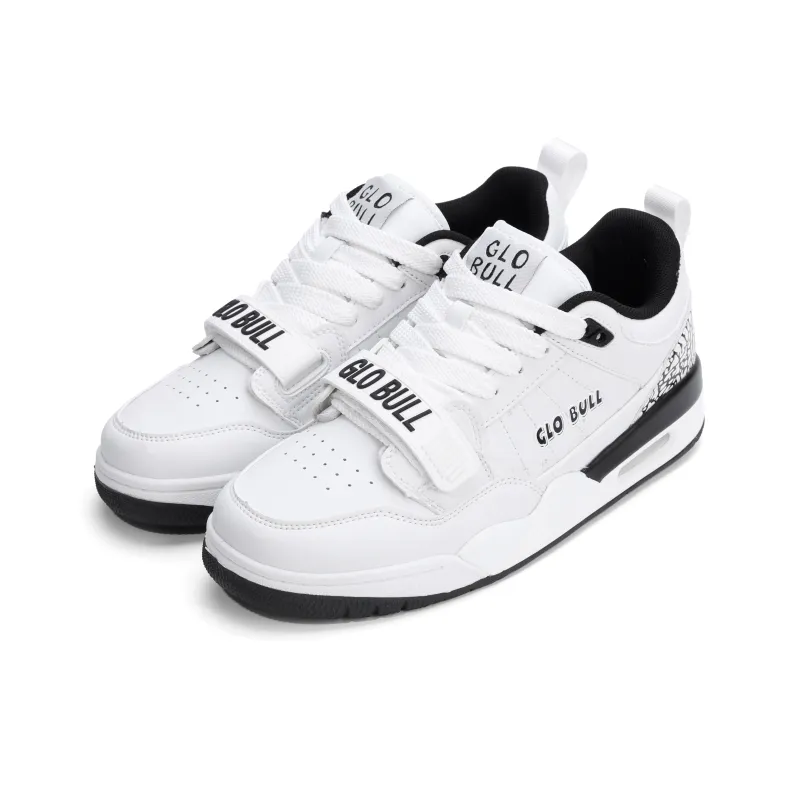 GLO BULL Skateboard Shoes Unisex Low Top Black-2