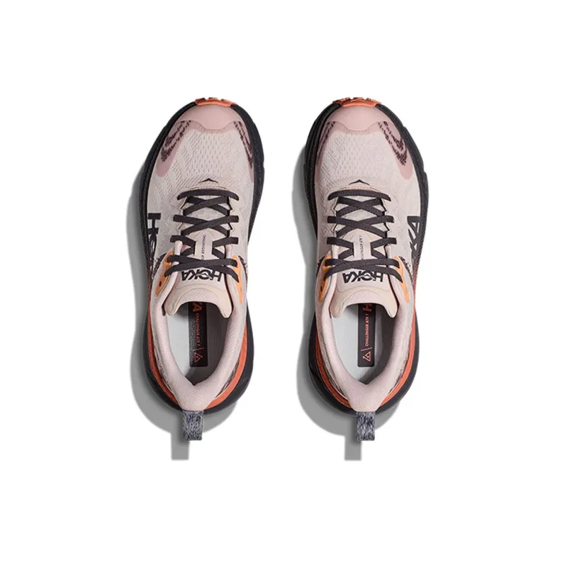 HOKA ONE ONE Challenger ATR 7 Wear-Resistant Slip-Resistant Low-Top Trekking Shoes Women's Pink-5