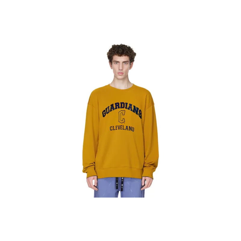 MLB Sweatshirts Unisex Deep Mustard-3
