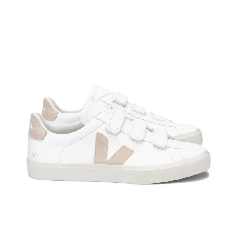 VEJA Recife Chromefree Leather 'White Sable'-1