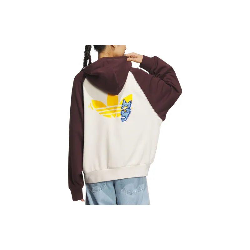 Adidas Originals Jackets Coats Women's Brown White-2