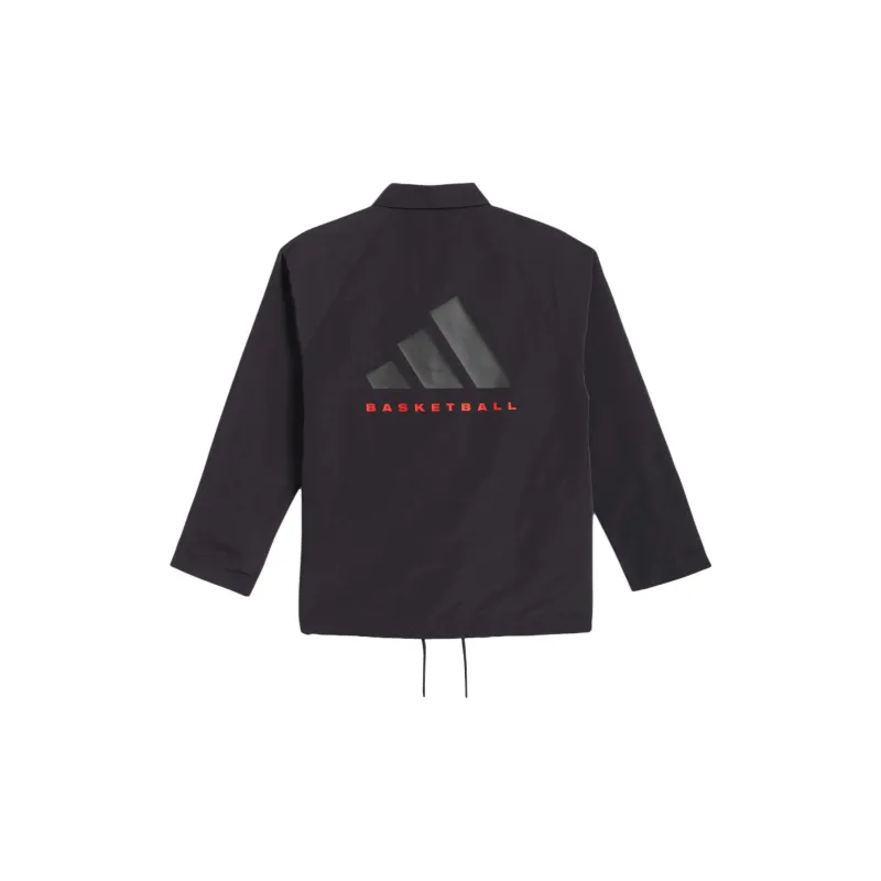Adidas Free Shipping With AdiClub Adidas Basketball Coach Jacket Gender Neutral-1
