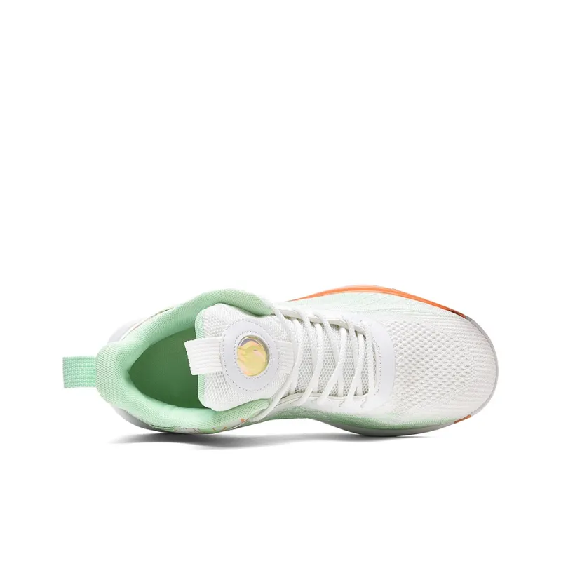 MUSHILANDI Cushioning, Breathable, Lightweight, Rebound Low Top Basketball Shoes Men's Ginkgo Green-3