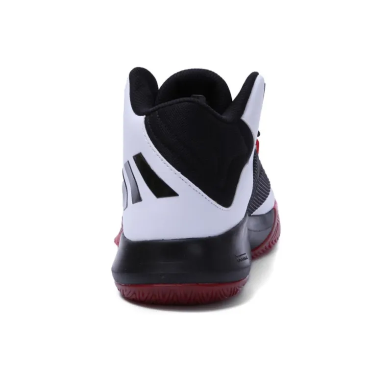 Adidas D Rose 773 Cushioning Wear-Resistant Mid-Top Basketball Shoes Men's White-4