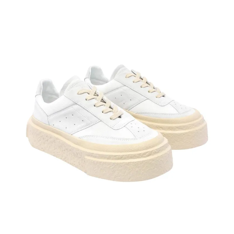 MM6 Maison Margiela Numbers-Motif Round Toe Sneakers Women's-3