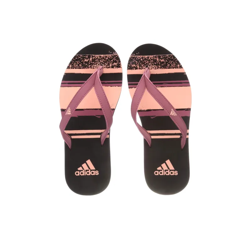 Adidas Eezay Slip-Resistant Quick Dry Flip Flops Women's Black-3