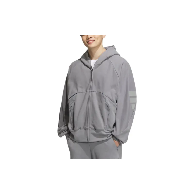 Adidas Jackets Coats Men's Gray-2