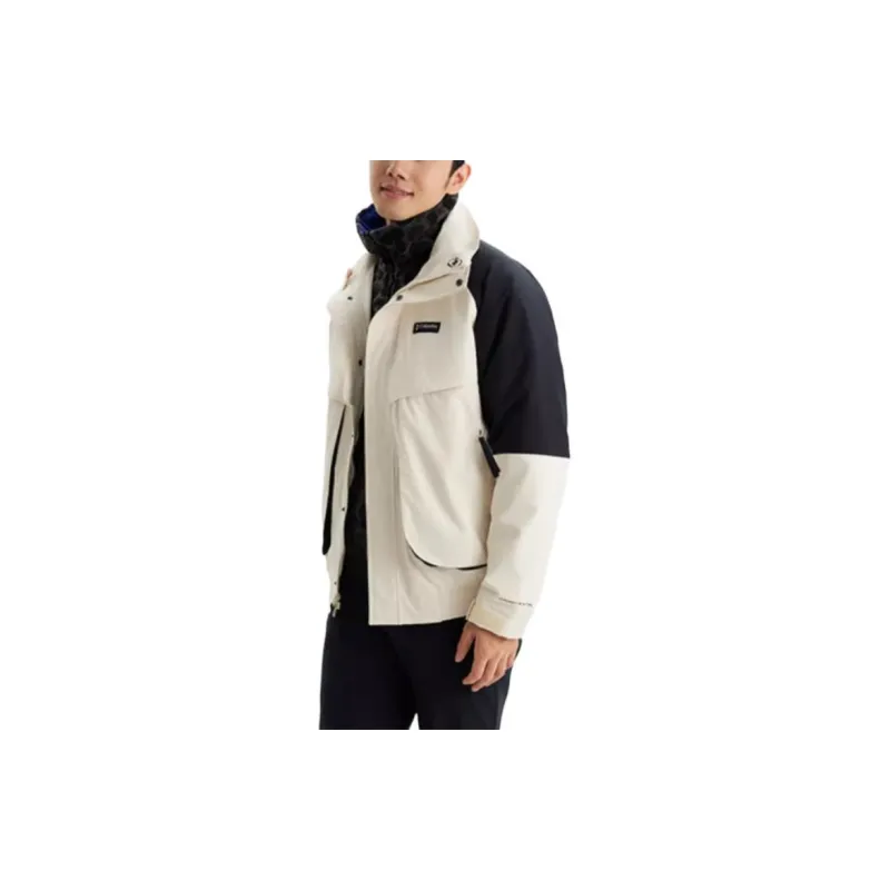 Columbia Hiking Waterproof And Warm Windbreaker Jacket Women's White-2