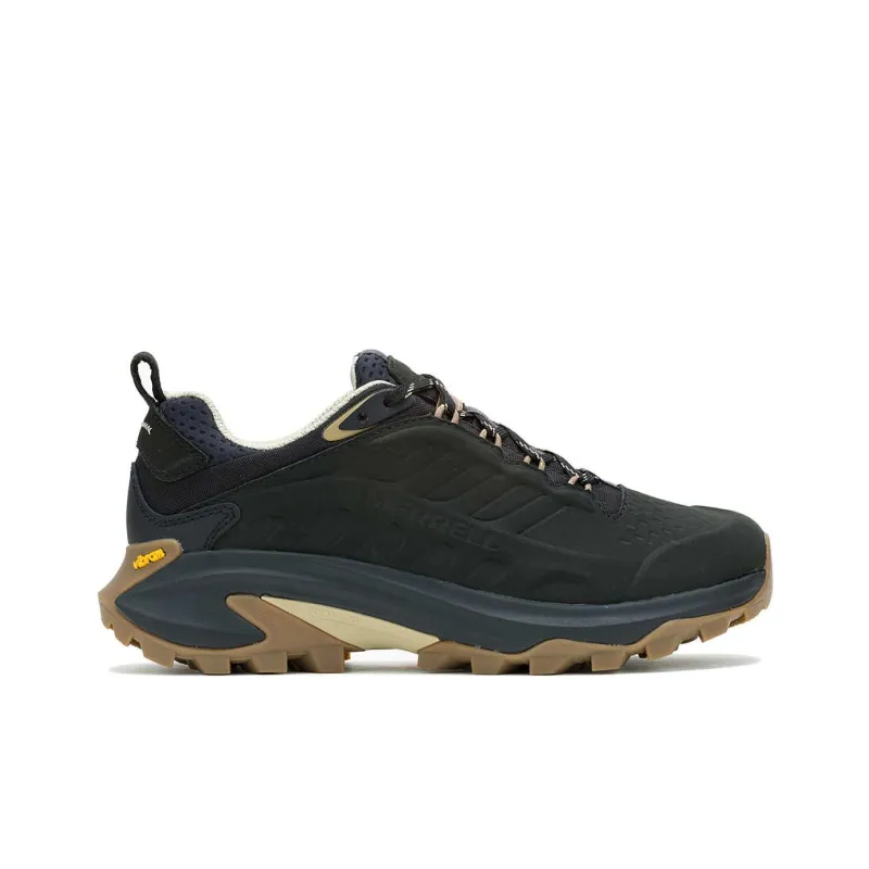 MERRELL Moab Speed 2 Leather Waterproof Black-1