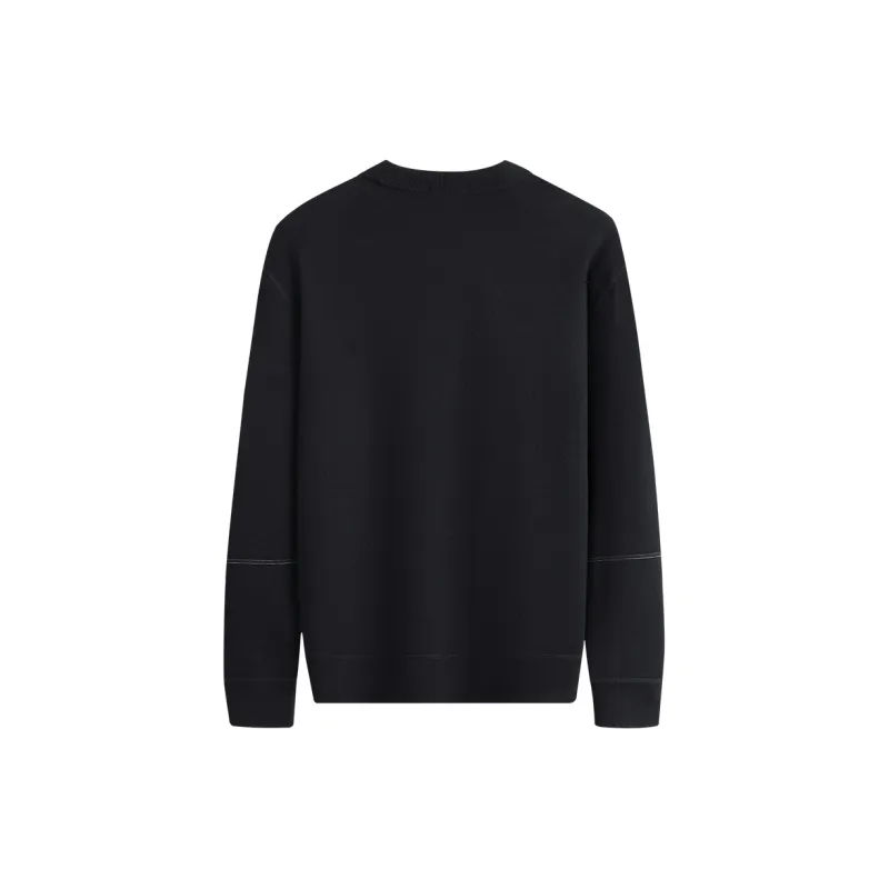 Dance With Wolves Sweater Men's Black-1