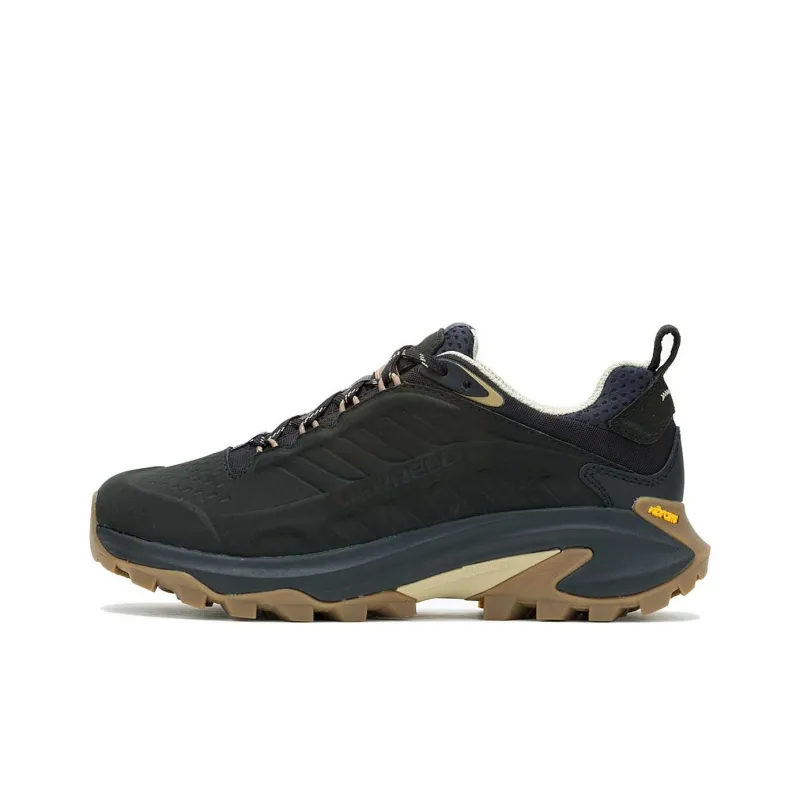 MERRELL Moab Speed 2 Leather Waterproof Black Women's-0