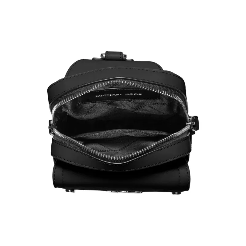 MICHAEL KORS Cow Leather Sling Bag, Fanny Pack, Shoulder Bag, Crossbody Bag Medium Size Men's Black-2
