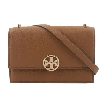 TORY BURCH Miller Shoulder Bag Forest Brown