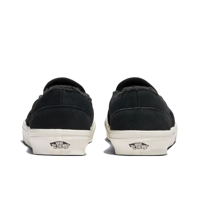 Vans Coverage Slip Resistant And Abrasion Resistant Low Top Skateboard Shoes Unisex Black-2