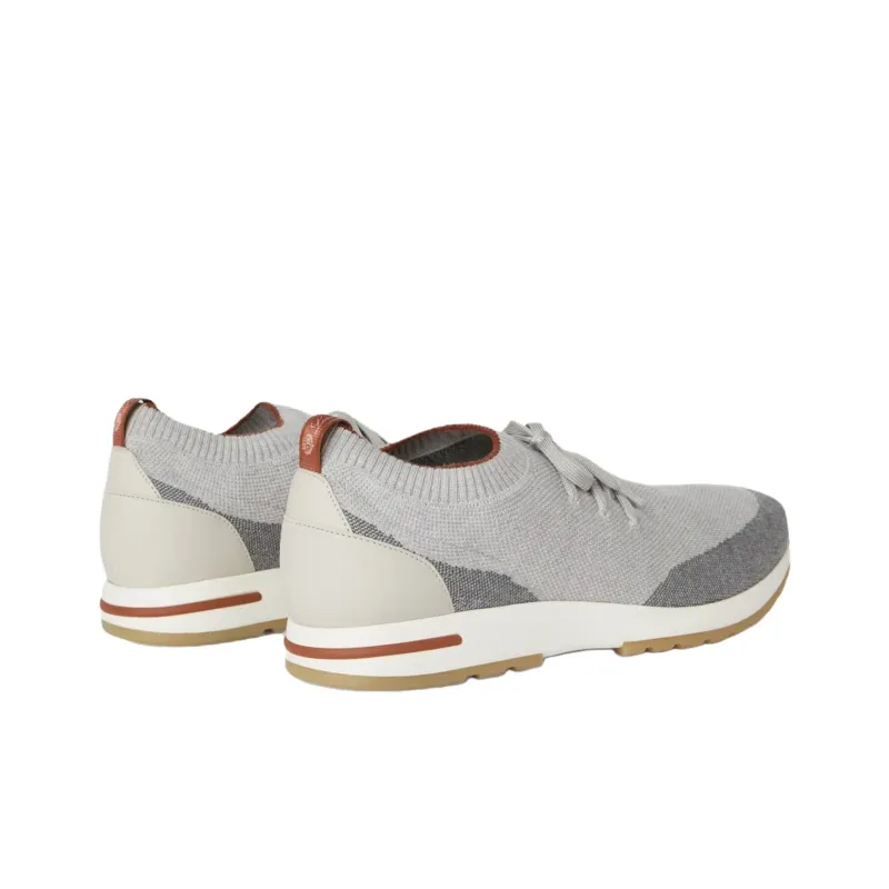 Loro Piana 360 Lp Flexy Walk Low Top Casual Shoes Men's Gray-3