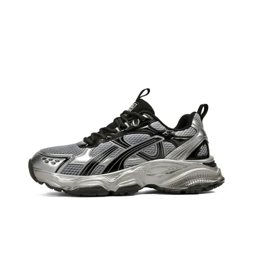 AOKANG Bullet Head Series Cushioned Wear Resistant Lightweight Height Increasing Low Top Chunky Sneakers Unisex