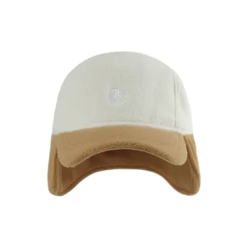FREE RABBITⅡ Korean Trendy Brand Smiley Face Embroidery Multicolor Trapper Hats Unisex
