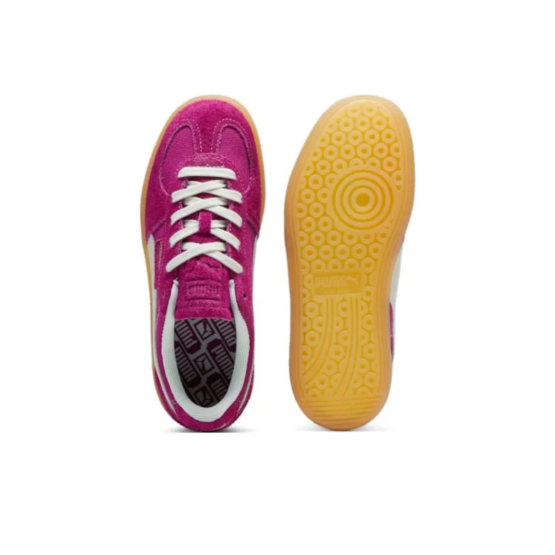 PUMA Palermo Slip Resistant And Breathable Low Top Skateboard Shoes Women's Fuchsia-3