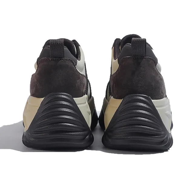 DK.VAN Abrasion Resistant Low Top Chunky Sneakers 7cm Women's Apricot-18