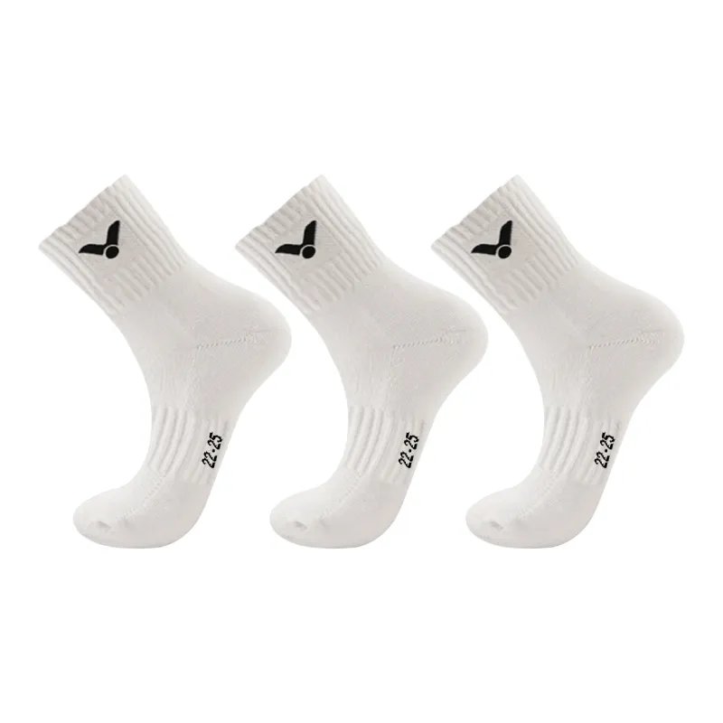 VICTOR Mid Calf Socks Unisex Combo Set-1